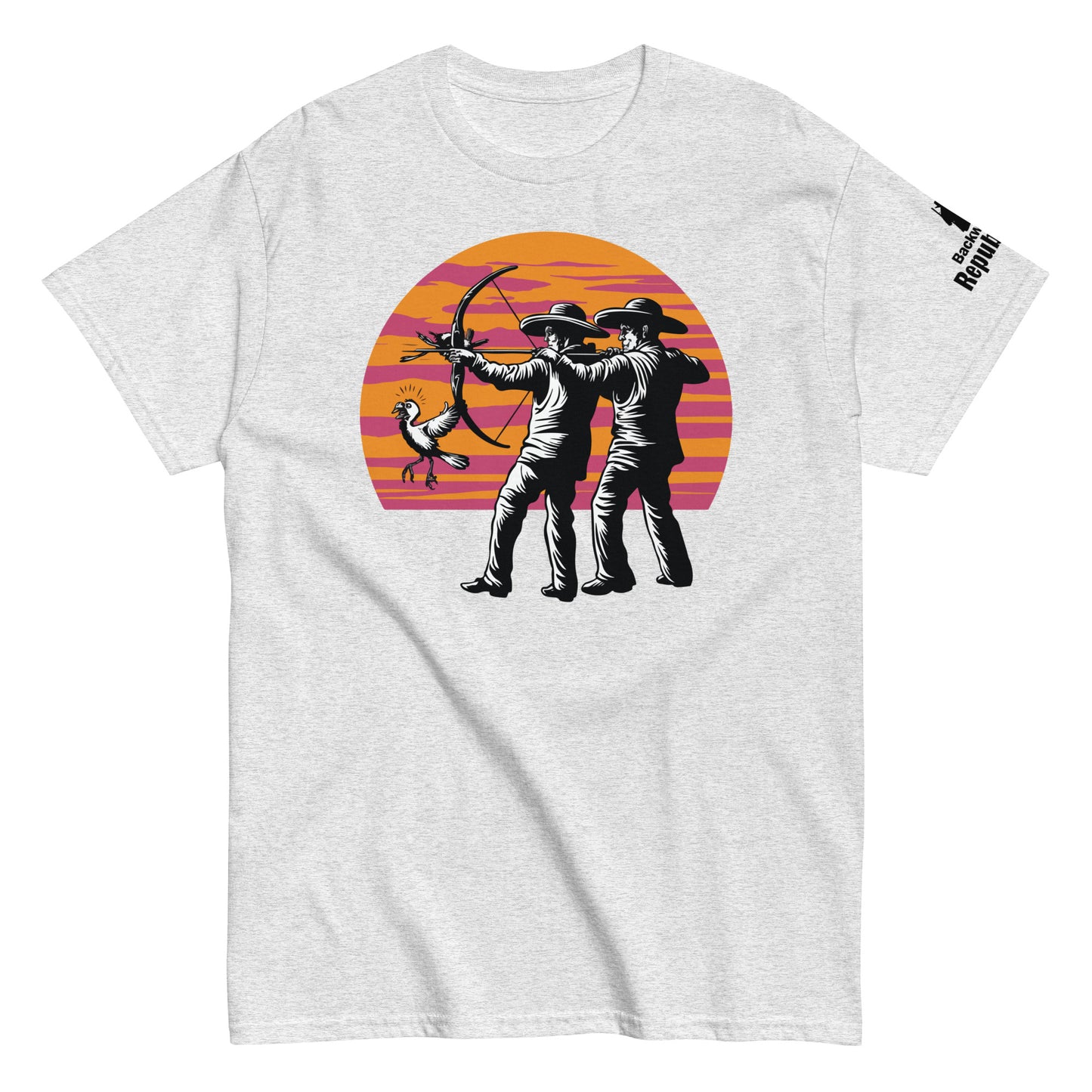 Cowboy Sunset Shirt | Cowboy Archery Tee | Outdoor Bow Hunting Tee | Hunting Season Shirt | Bird Hunting Tee | Pheasant Hunting Tee