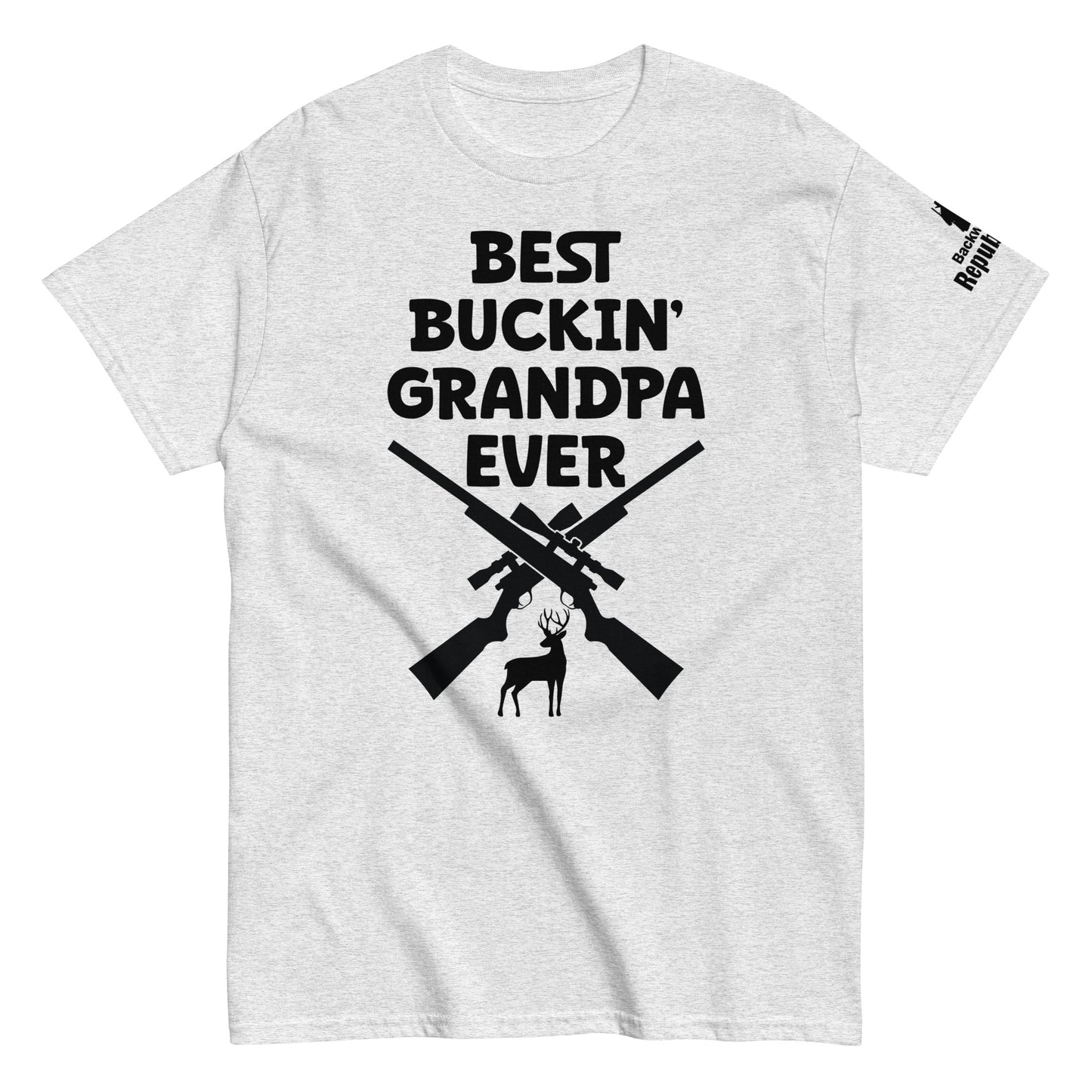 Best Buckin Grandpa Ever | Funny Hunting Shirt | Grandpa Gift | Deer Hunting Tee | Hunting Trip Shirt | Hunting Buddy Tee | Hunting Meme Tee