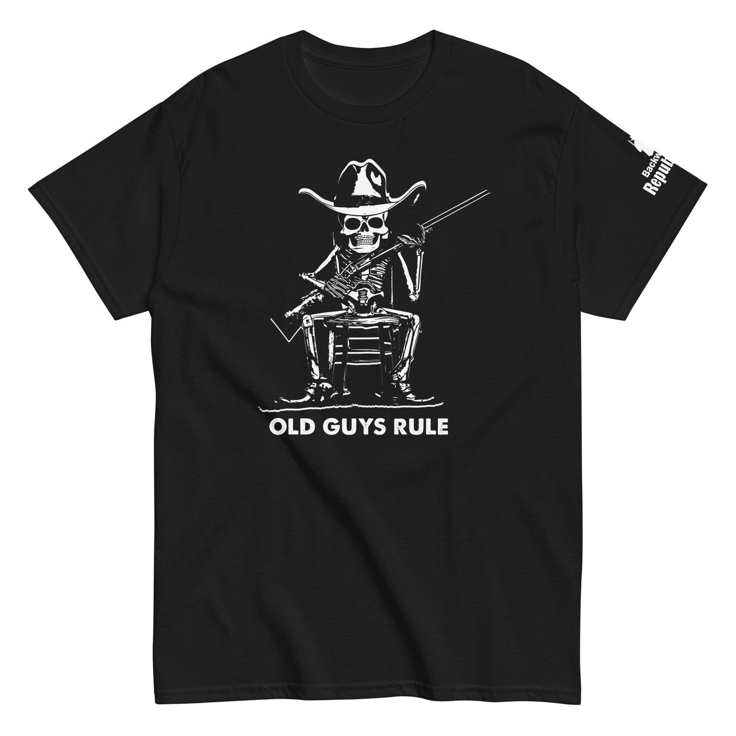 Skeleton Cowboy Shirt | Old Guys Rule Shirt | Cowboy Skull Shirt | Western Rodeo Shirt | Wild West Skeleton | Snarky Skeleton Tee
