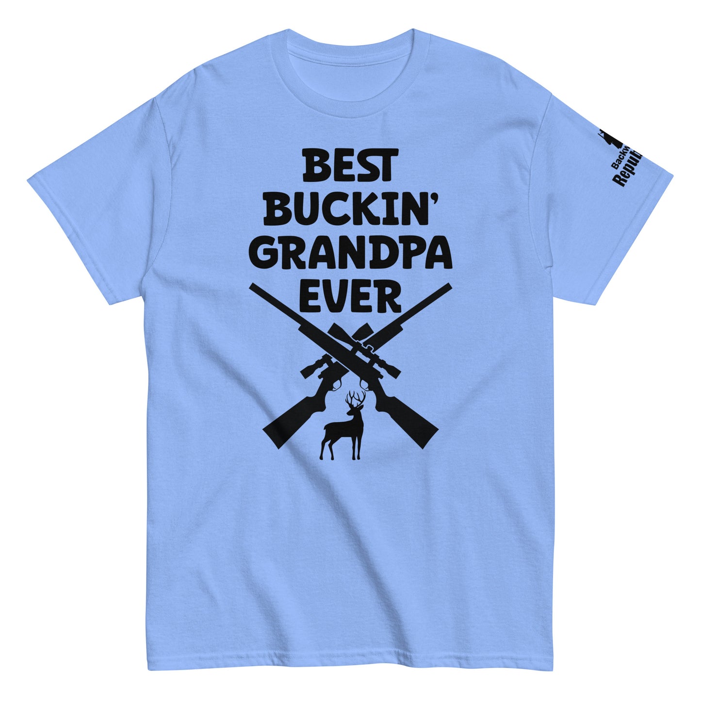Best Buckin Grandpa Ever | Funny Hunting Shirt | Grandpa Gift | Deer Hunting Tee | Hunting Trip Shirt | Hunting Buddy Tee | Hunting Meme Tee