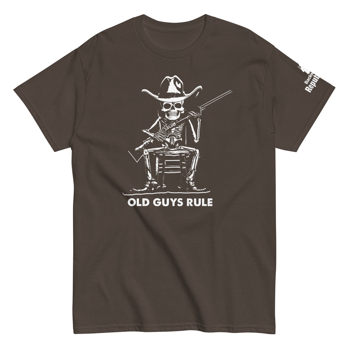 Skeleton Cowboy Shirt | Old Guys Rule Shirt | Cowboy Skull Shirt | Western Rodeo Shirt | Wild West Skeleton | Snarky Skeleton Tee