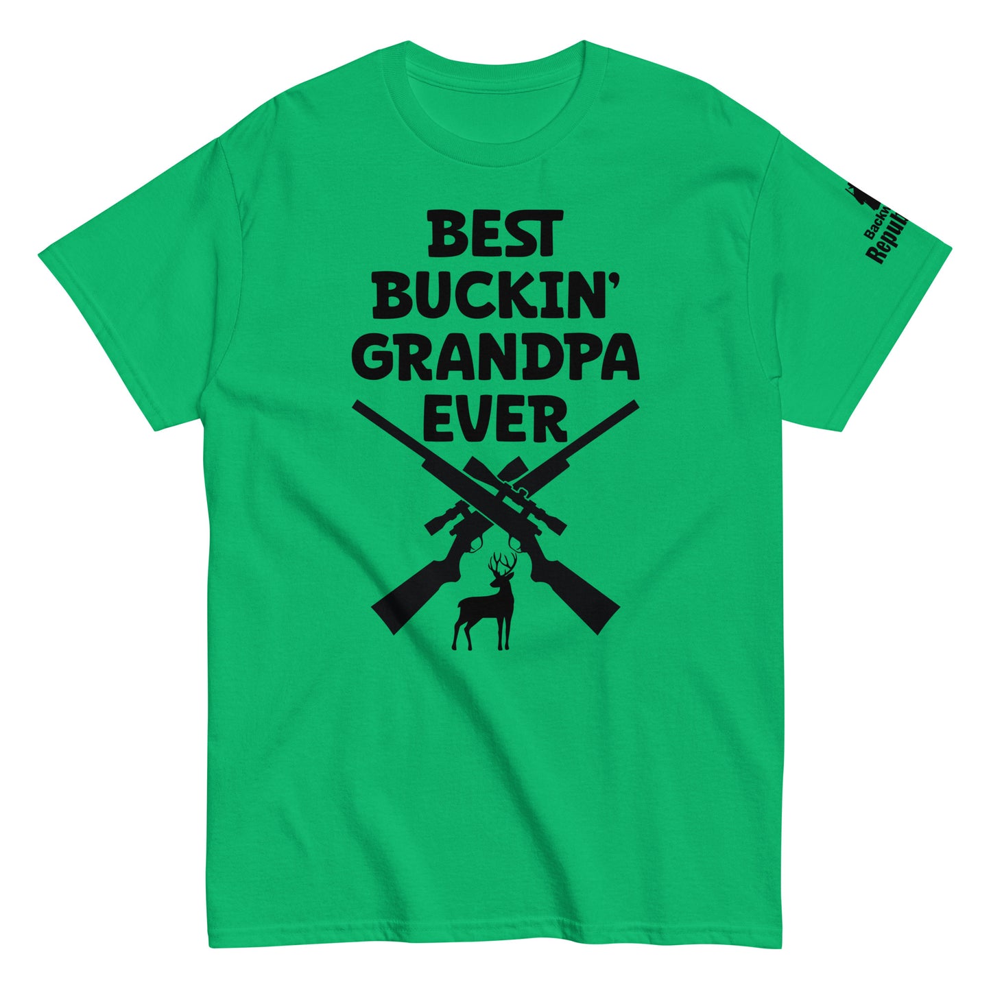 Best Buckin Grandpa Ever | Funny Hunting Shirt | Grandpa Gift | Deer Hunting Tee | Hunting Trip Shirt | Hunting Buddy Tee | Hunting Meme Tee