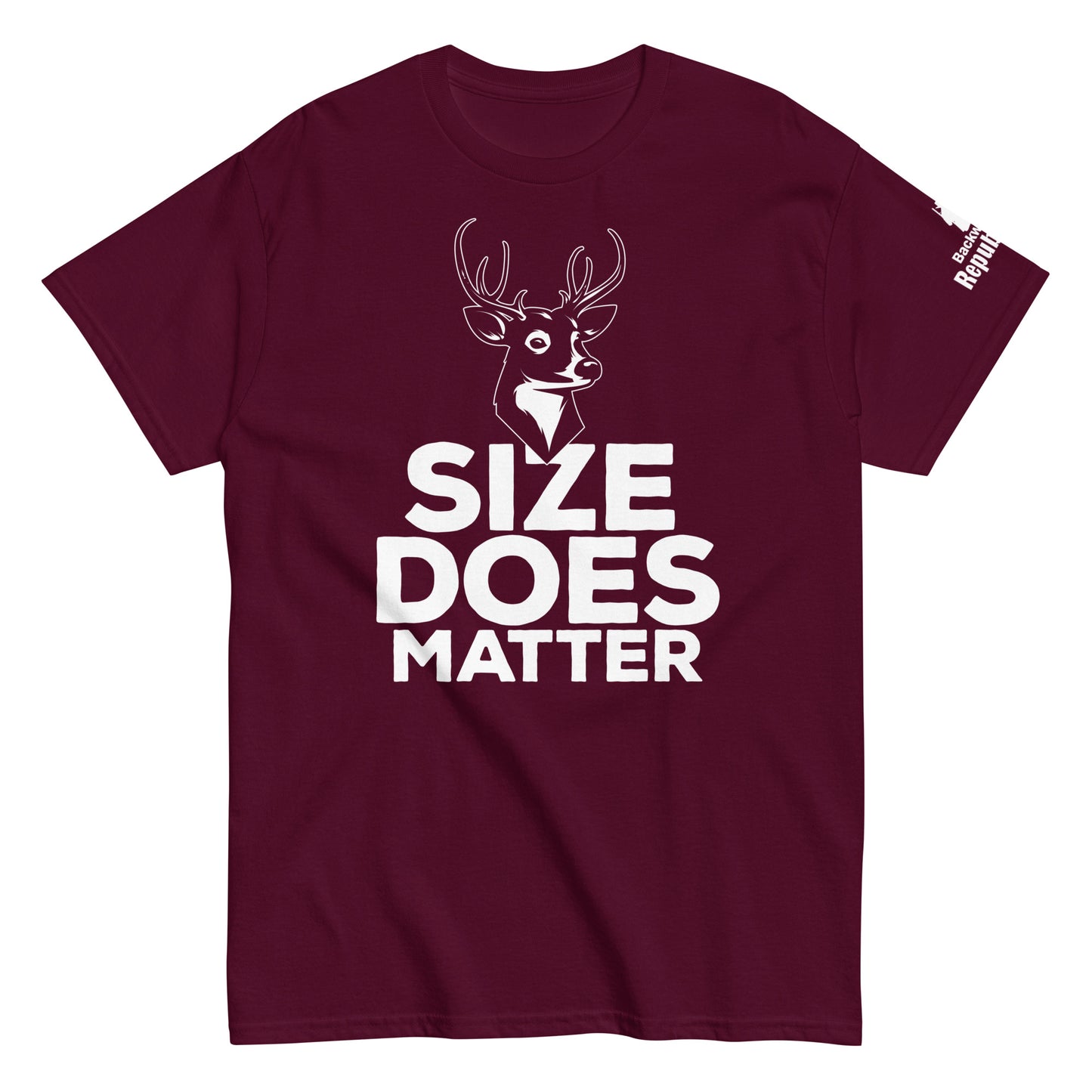 Size Does Matter Shirt | Funny Deer Hunting Shirt | Hunting Season Tee | Deer Season Shirt | Hunting Meme Tee | Elk Hunter Shirt