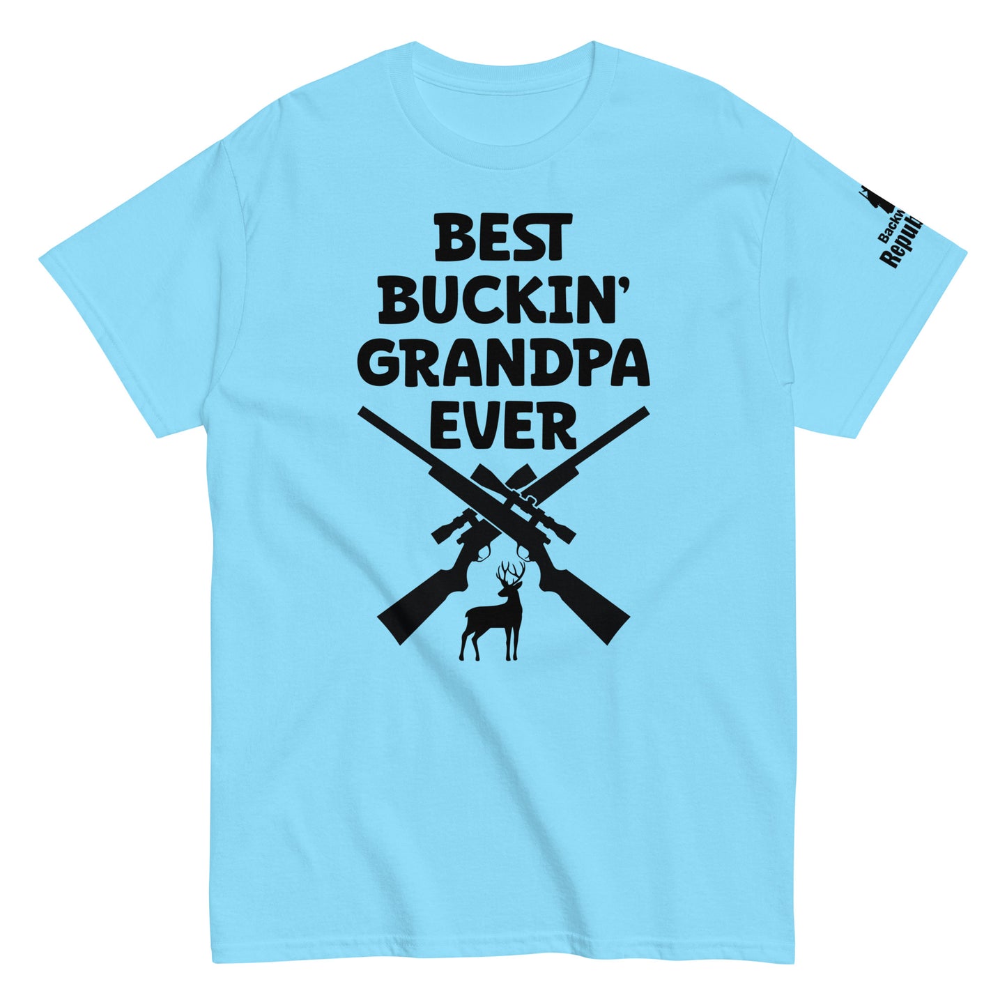 Best Buckin Grandpa Ever | Funny Hunting Shirt | Grandpa Gift | Deer Hunting Tee | Hunting Trip Shirt | Hunting Buddy Tee | Hunting Meme Tee
