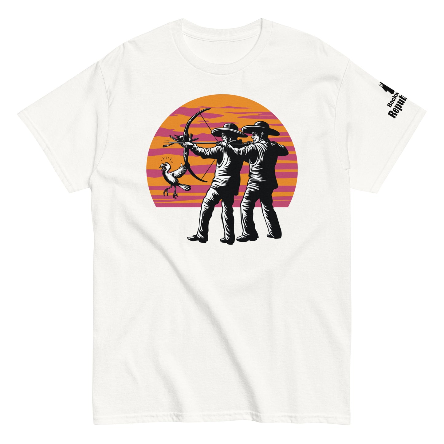 Cowboy Sunset Shirt | Cowboy Archery Tee | Outdoor Bow Hunting Tee | Hunting Season Shirt | Bird Hunting Tee | Pheasant Hunting Tee